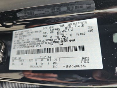 2023 Ford F-150 Limited
