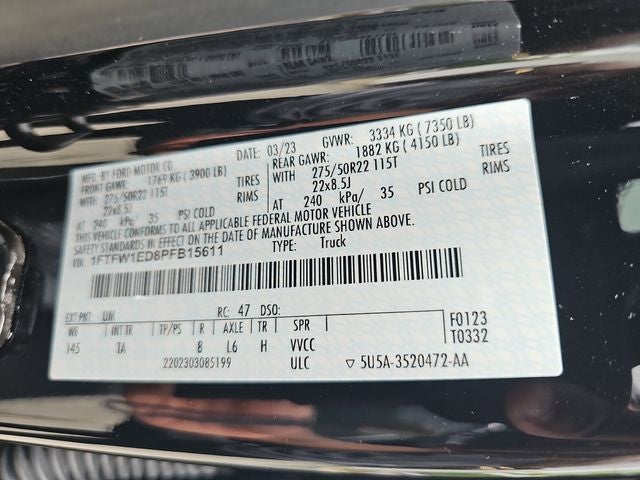 2023 Ford F-150 Limited
