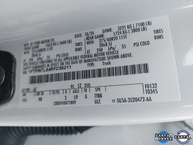 2024 Ford F-150 Platinum