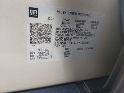 2023 Chevrolet Suburban RST