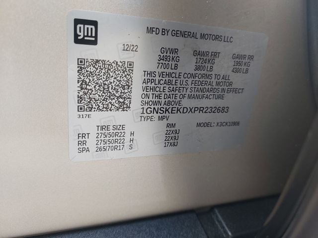 2023 Chevrolet Suburban RST