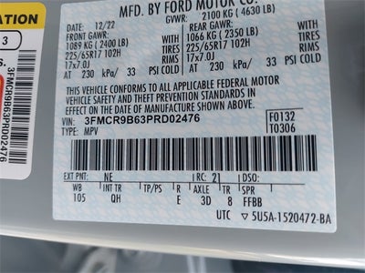 2023 Ford Bronco Sport Big Bend