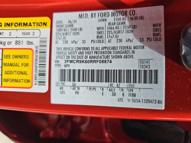 2024 Ford Bronco Sport Free Wheeling