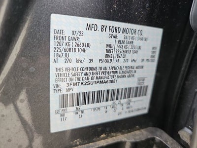 2023 Ford Mustang Mach-E California Route 1