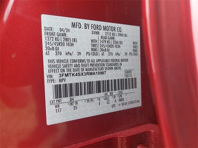 2024 Ford Mustang Mach-E GT