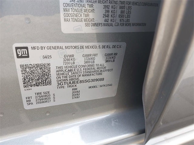 2025 GMC Sierra 1500 AT4