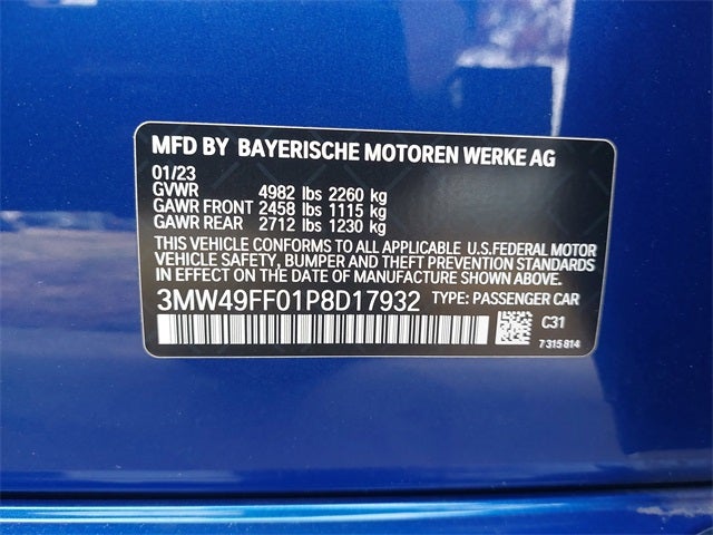 2023 BMW 3 Series M340i xDrive