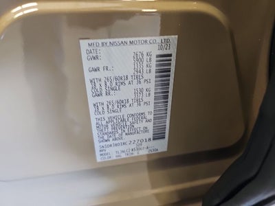 2024 Nissan Pathfinder Rock Creek
