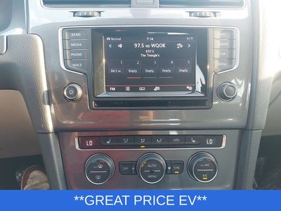 2015 Volkswagen e-Golf SEL Premium