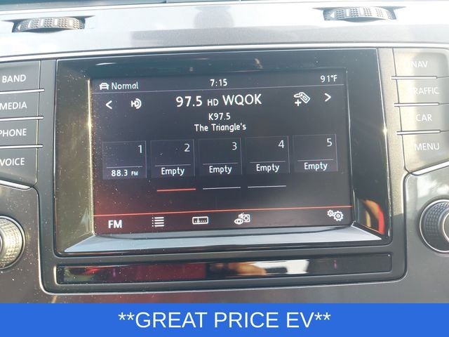 2015 Volkswagen e-Golf SEL Premium