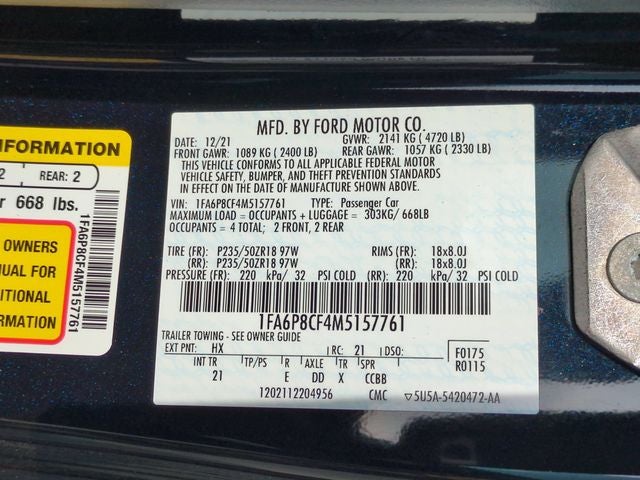 2021 Ford Mustang GT