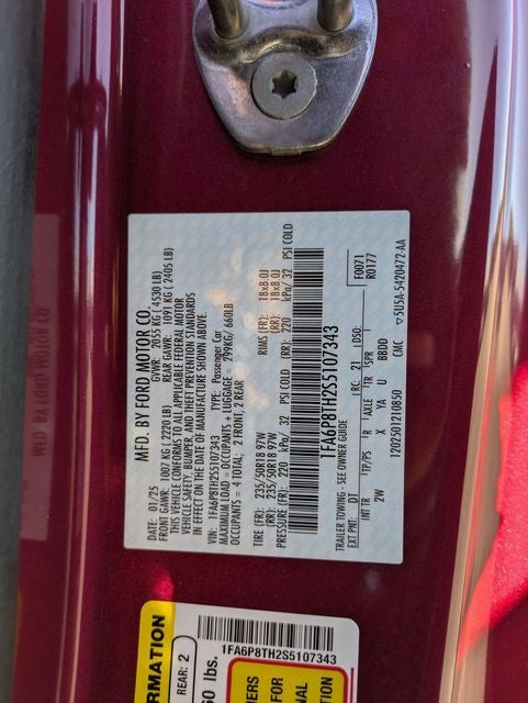 2025 Ford Mustang EcoBoost