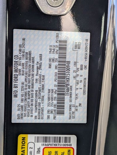 2026 Ford Mustang EcoBoost