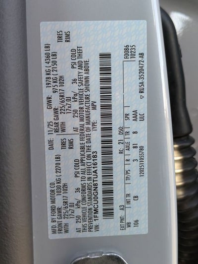 2026 Ford Escape Active