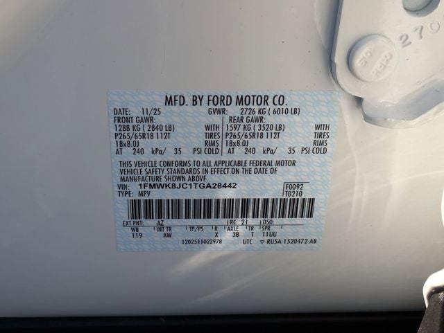 2026 Ford Explorer Tremor