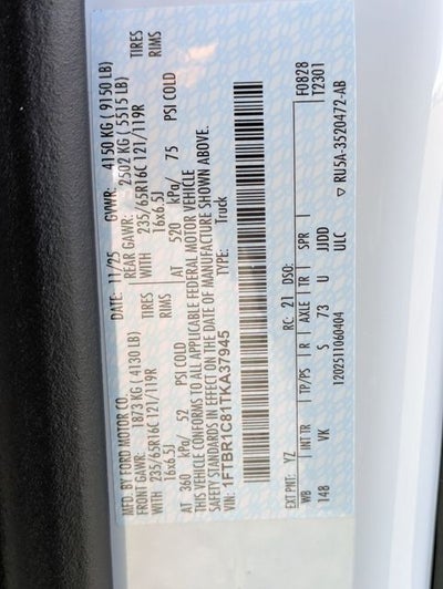 2026 Ford Transit-250 Base