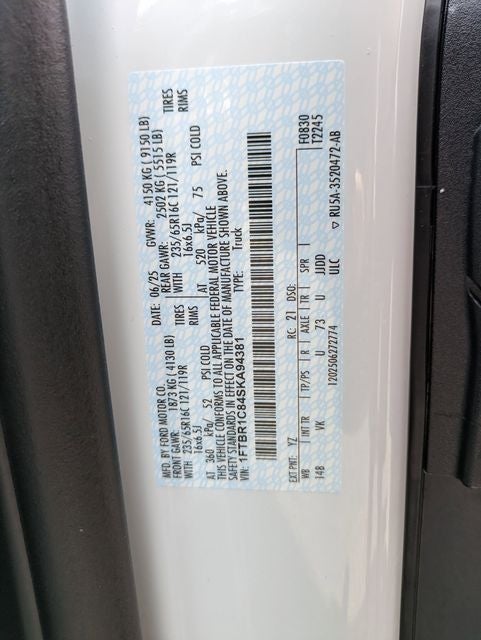 2025 Ford Transit-250 Base