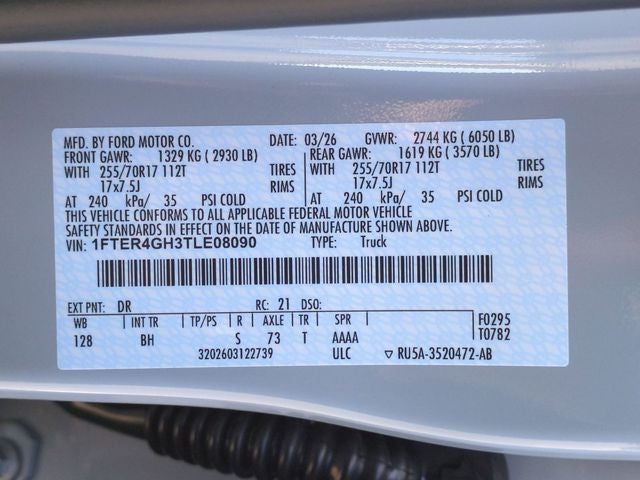 2026 Ford Ranger XLT