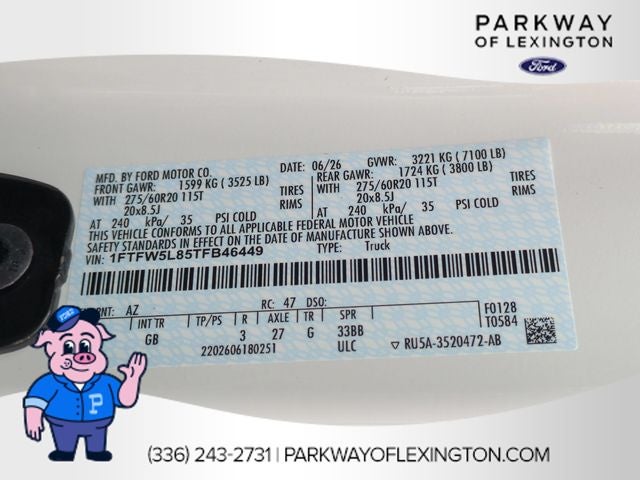 2026 Ford F-150 Lariat