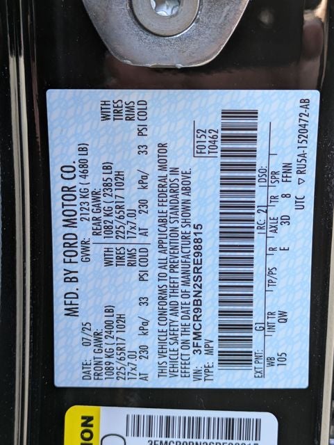 2025 Ford Bronco Sport Big Bend