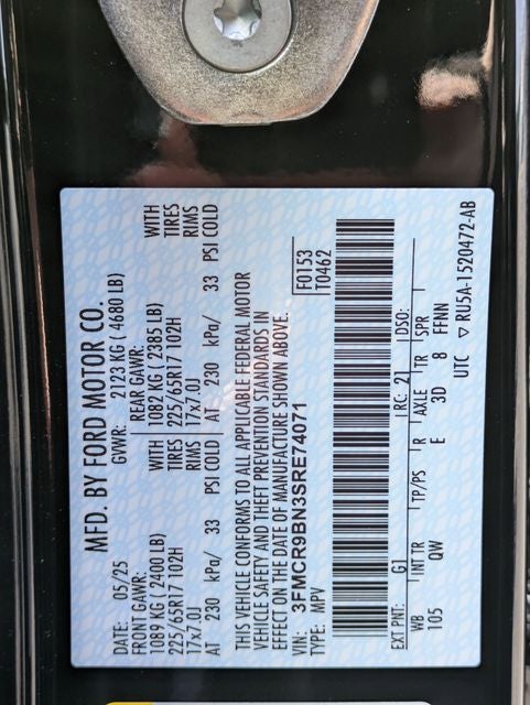 2025 Ford Bronco Sport Big Bend