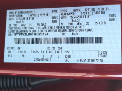2026 Ford F-150 XLT