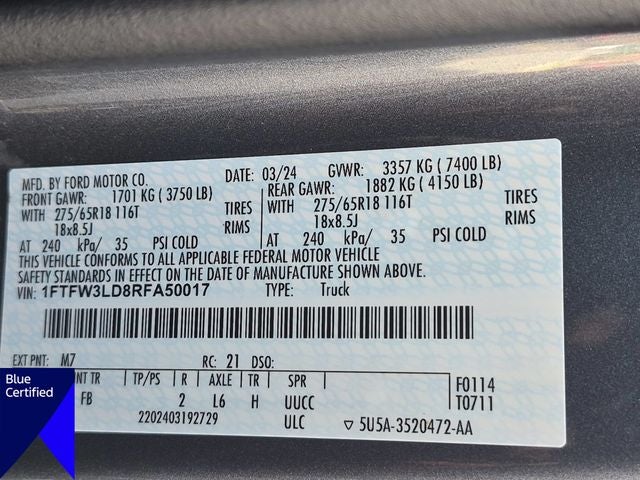 2024 Ford F-150 XLT