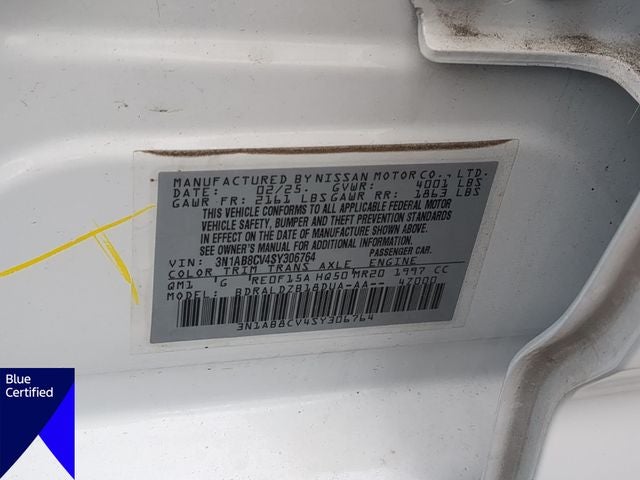 2025 Nissan Sentra SV